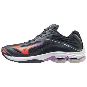 Tenis Para Voleibol Mizuno Wave Lightning Z6 Mujer Negros/Multicolor | Mexico-108742